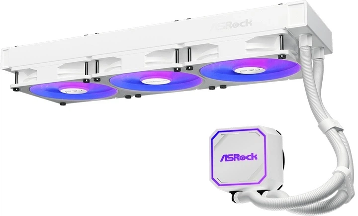Система водяного охолодження ASRock Pro White 360 ARGB - изображение 4