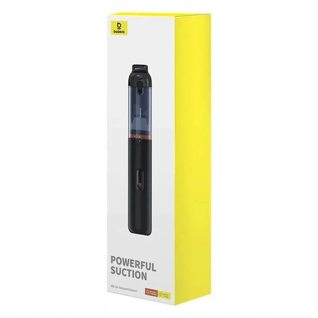 Портативний акумуляторний пилосос Baseus A5 Car Vacuum Cleaner 130W 16000Pa 7500mAh чорний (C30459500111-00) - изображение 2