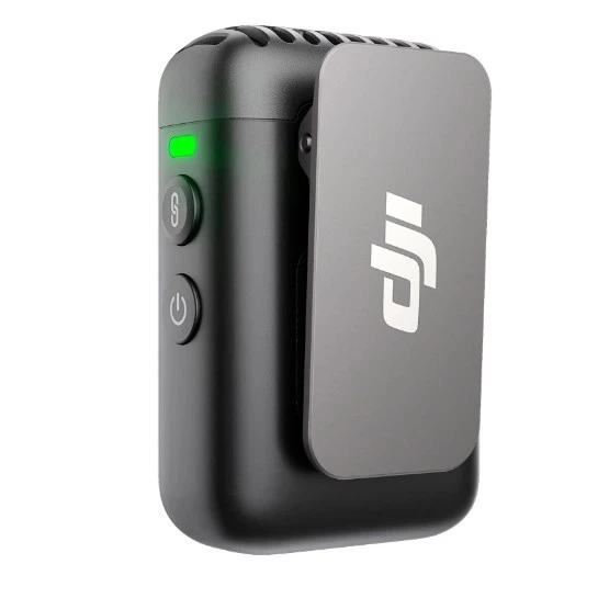 Передавач радіосистеми DJI Mic 2 Transmitter Shadow Black (CP.RN.00000328.01) - изображение 6