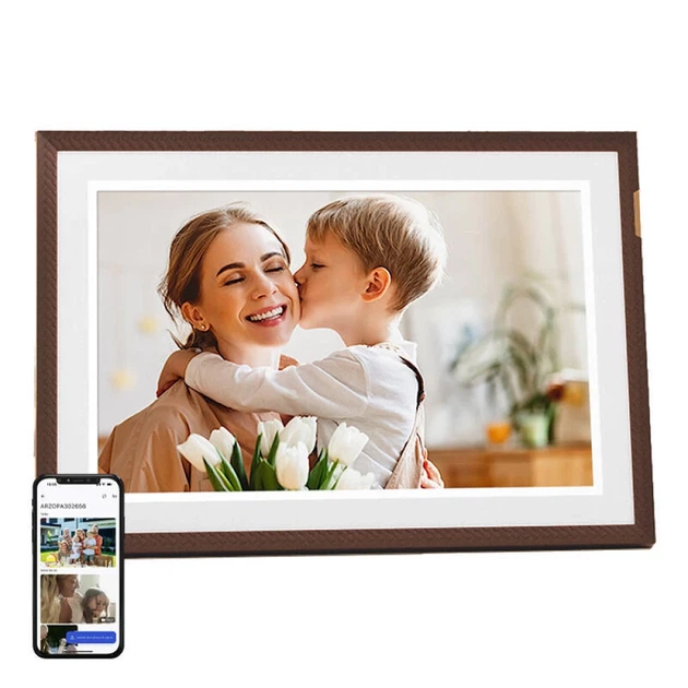 Цифрова фоторамка Arzopa D10 10.1" Brown (5907085521947) - зображення 2