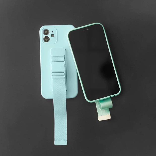 Чехол Hurtel с ланцюжком для iPhone 13 mini Navy (9145576218006) - изображение 11