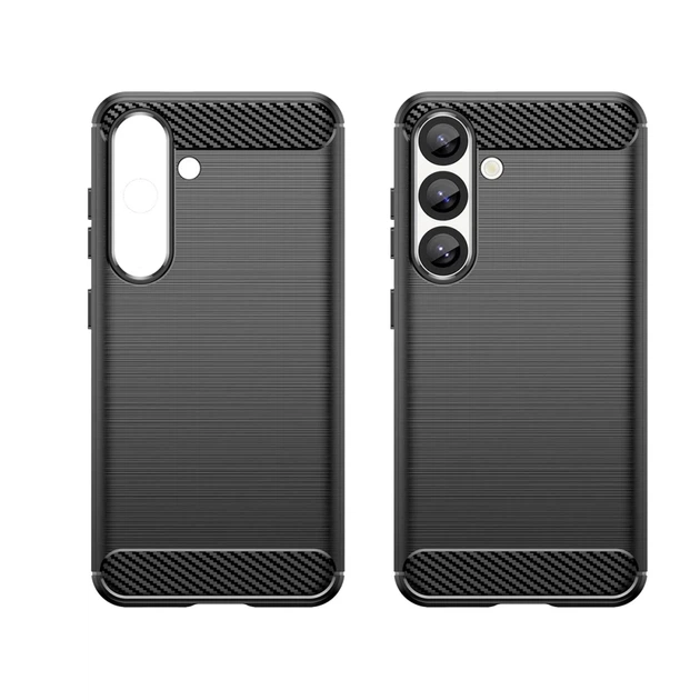 Чехол Hurtel Carbon Case для Nothing Phone (3a) Черный (5907769378515) - Фото 2 Чехол Hurtel Carbon Case для Nothing Phone (3a) Черный (5907769378515) - изображение 2