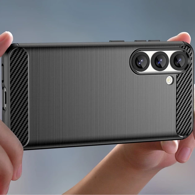 Чехол Hurtel Carbon Case для Nothing Phone (3a) Черный (5907769378515) - Фото 6 Чехол Hurtel Carbon Case для Nothing Phone (3a) Черный (5907769378515) - изображение 6