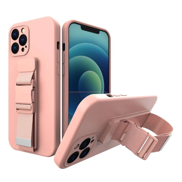 Чехол Hurtel с ланцюжком для iPhone 12 Pro Pink (9145576217849) - Фото 1 Чехол Hurtel с ланцюжком для iPhone 12 Pro Pink (9145576217849) - изображение 1