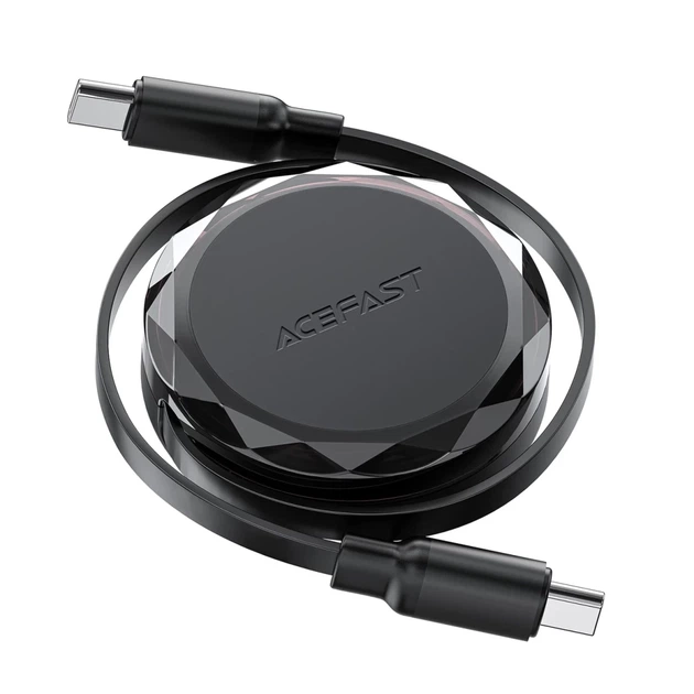 Кабель Acefast C13-03 USB-C - USB-C 60W Black (6974316280132) - Фото 1 Кабель Acefast C13-03 USB-C - USB-C 60W Black (6974316280132) - изображение 1