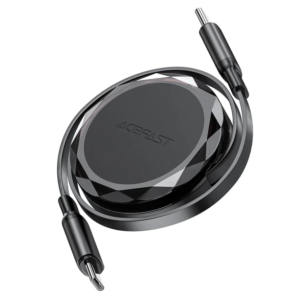 Кабель Acefast C13-03 USB-C - USB-C 60W Black (6974316280132) - Фото 3 Кабель Acefast C13-03 USB-C - USB-C 60W Black (6974316280132) - изображение 3
