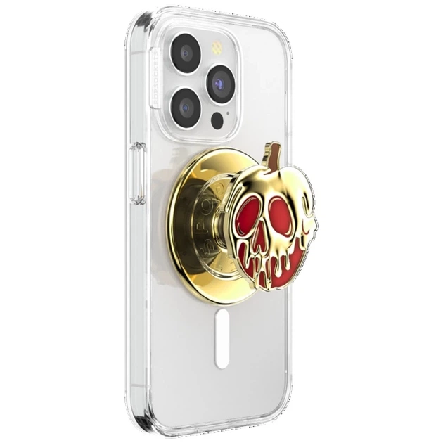 Держатель для телефона Popsockets Round Disney Enamel Poison Apple Gold (114075) - изображение 5