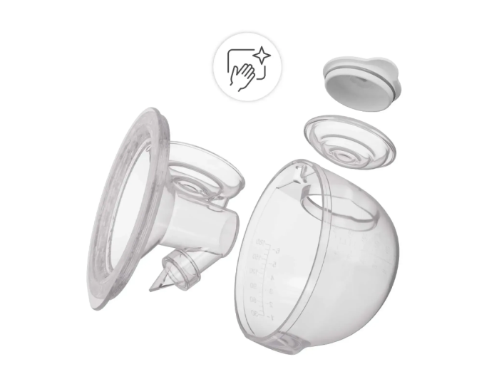 Двойной электрический молокоотсос GentleFlow, Kinderkraft (Gold), 00-00305411 (KEGEFL00GLD0000) - изображение 5
