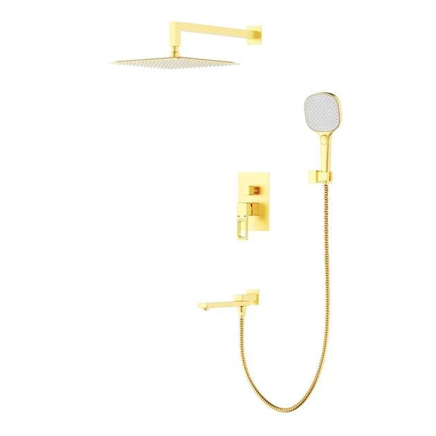 Душова система вбудована KOER KB-66009-12 3 функціі (Колір матове золото) (KR5992) - зображення 3