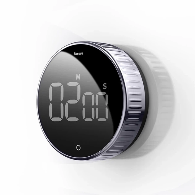 Таймер Baseus Heyo Rotation Countdown Timer Black (ACDJS-01) - Фото 1 Таймер Baseus Heyo Rotation Countdown Timer Black (ACDJS-01) - зображення 1
