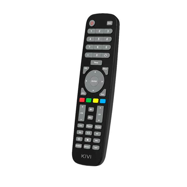 Пульт инфракрасный для ТВ KIVI RC-79 2xААА Black (504Q3250129) - изображение 3