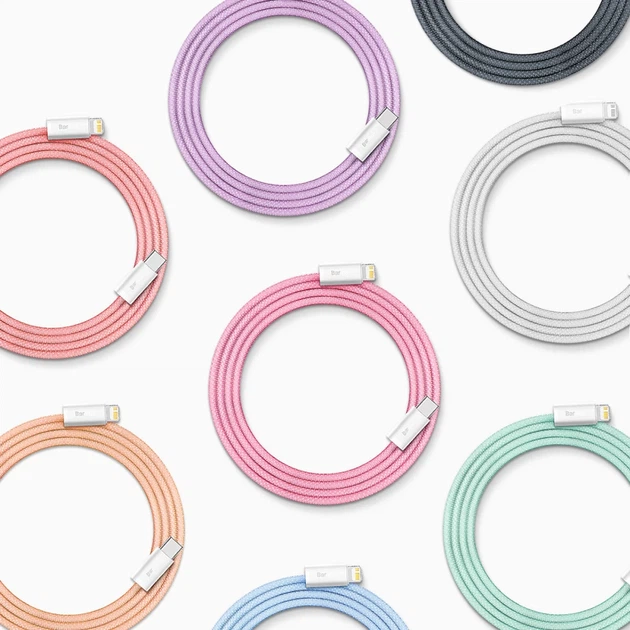 Кабель Baseus Dynamic Series USB-C to Lightning 2m Grey (CALD000116) - Фото 10 Кабель Baseus Dynamic Series USB-C to Lightning 2m Grey (CALD000116) - изображение 10