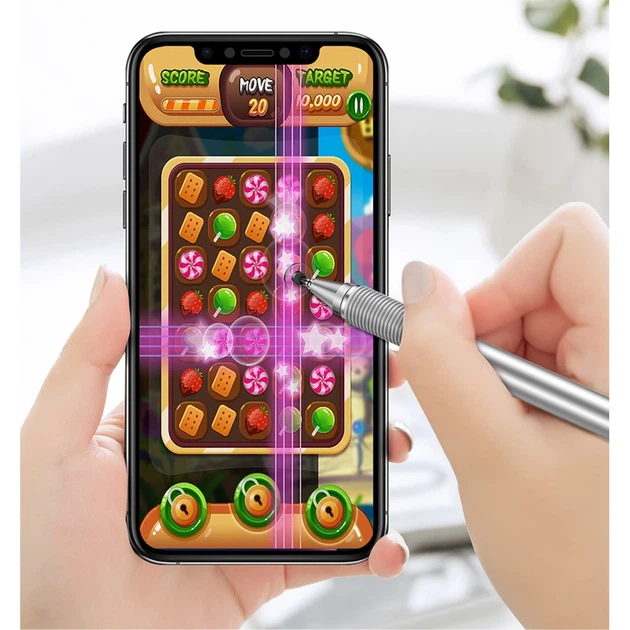 Стилус-ручка Baseus Golden Cudgel Capacitive Stylus Pen Silver (ACPCL-0S) - изображение 9