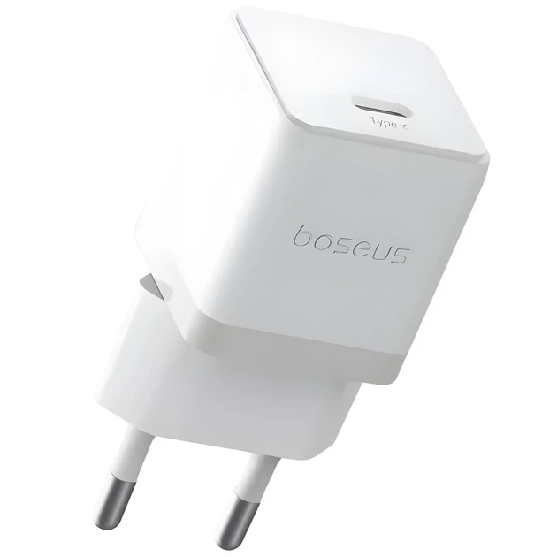 Сетевое зарядное устройство Baseus Palm PD/FC 20W USB-C White (P10111602213-00) - Фото 1 Сетевое зарядное устройство Baseus Palm PD/FC 20W USB-C White (P10111602213-00) - изображение 1