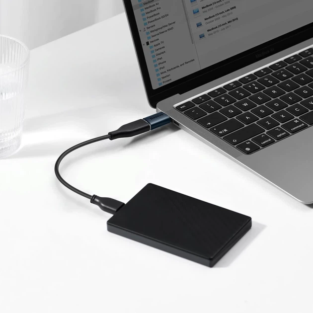 Адаптер Baseus Ingenuity OTG USB Type-C do USB-A 3.1 Blue (ZJJQ000003) - Фото 9 Адаптер Baseus Ingenuity OTG USB Type-C do USB-A 3.1 Blue (ZJJQ000003) - зображення 9