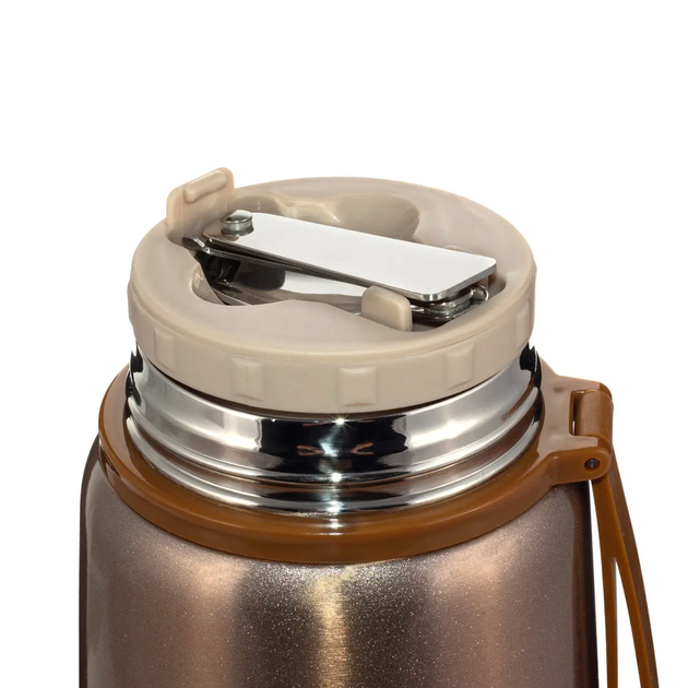 Термос пищевой Kamille KM-2148 800 мл медный, из нержавеющей стали, глянцевый, герметичный, с ложкой - Фото 8 Термос пищевой Kamille KM-2148 800 мл медный, из нержавеющей стали, глянцевый, герметичный, с ложкой - изображение 8