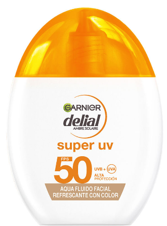 Fluid przeciwsłoneczny Garnier Delial Super UV Aqua SPF50 40 ml (3600542657976) - Zdjęcie 1 Fluid przeciwsłoneczny Garnier Delial Super UV Aqua SPF50 40 ml (3600542657976) - obraz 1