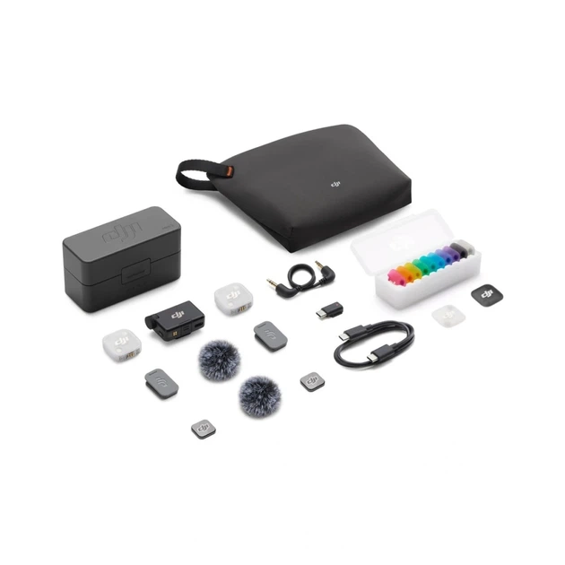 Беспроводная микрофонная система DJI Mic Mini 2 (2 TX + 1 RX + Charging Case) с зарядным кейсом - изображение 7
