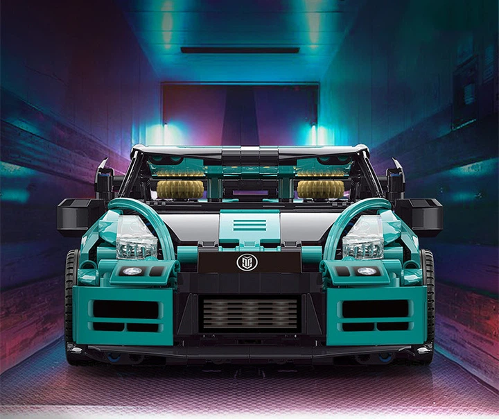 Конструктор машина Спорткар Nissan GTR MoYu Technic 993 детали - изображение 7