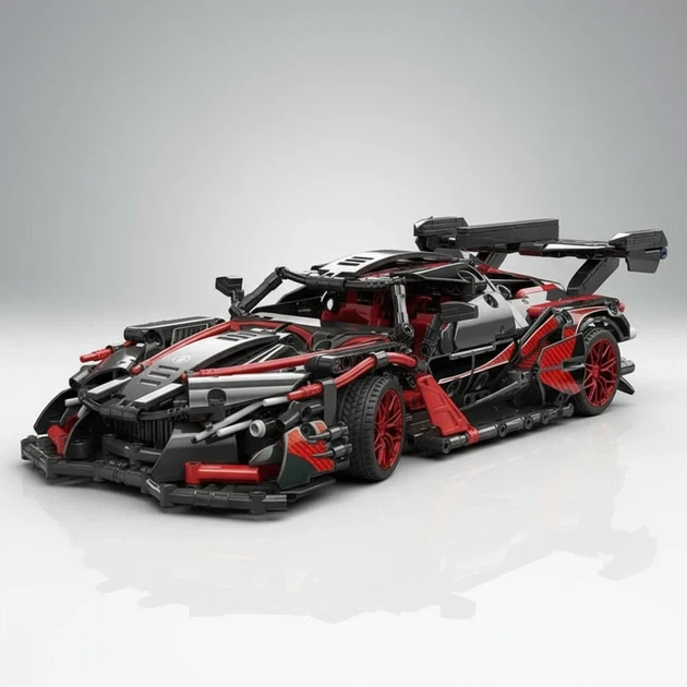 Конструктор машина Спорткар Apollo intensa emozione MoYu Technic 1391 деталь - Фото 9 Конструктор машина Спорткар Apollo intensa emozione MoYu Technic 1391 деталь - изображение 9