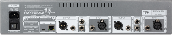 Korektor parametryczny Cranborne Audio Carnaby HE2 z technologią Harmonic EQ 2-pasmowy (5060619260245) - Zdjęcie 4 Korektor parametryczny Cranborne Audio Carnaby HE2 z technologią Harmonic EQ 2-pasmowy (5060619260245) - obraz 4