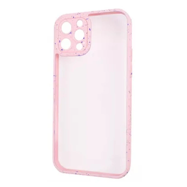Противоударный чехол iPaky Exclusive Dot Bumper для iPhone 12 Pro Max розовый - Фото 1 Противоударный чехол iPaky Exclusive Dot Bumper для iPhone 12 Pro Max розовый - изображение 1