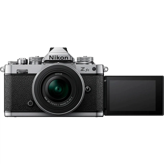 Бездзеркальний фотоапарат Nikon Z fc Kit 16-50mm f/3.5-6.3 VR Silver (VOA090K002) UA [104429 - изображение 6