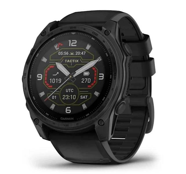 Смарт-годинник GARMIN tactix 8 - 51 mm Solar Includes Applied Ballistics Ultralight Solver (010-03407-00/01) - Фото 1 Смарт-годинник GARMIN tactix 8 - 51 mm Solar Includes Applied Ballistics Ultralight Solver (010-03407-00/01) - изображение 1
