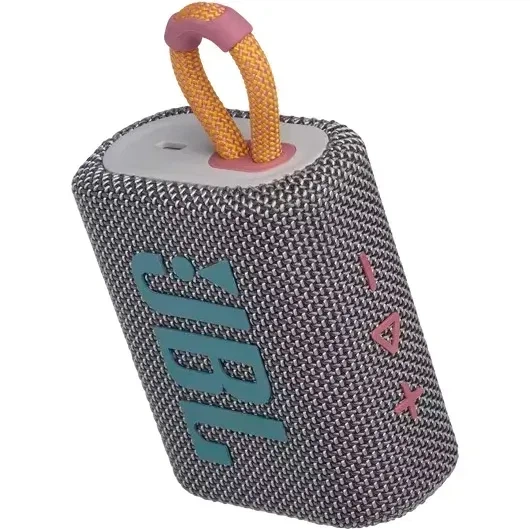 Портативна акустика JBL GO 3 Gray (JBLGO3GRY) - Фото 5 Портативна акустика JBL GO 3 Gray (JBLGO3GRY) - изображение 5