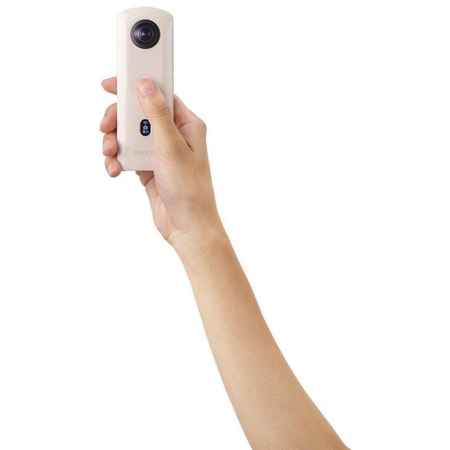 Екшн-камера Ricoh Theta SC2 / 360° / 4K / 30fps / Wi-Fi / Bluetooth / Біла Б/В b1 - Фото 8 Екшн-камера Ricoh Theta SC2 / 360° / 4K / 30fps / Wi-Fi / Bluetooth / Біла Б/В b1 - изображение 8