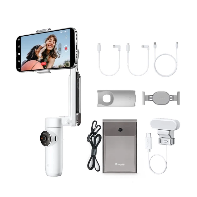 Монопод-стабілізатор Insta360 Flow Creator Kit White - Фото 1 Монопод-стабілізатор Insta360 Flow Creator Kit White - изображение 1
