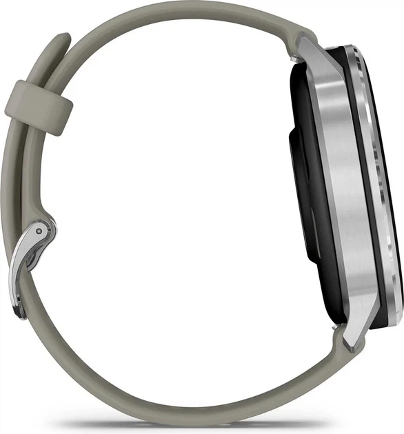 Смарт-годинник Garmin Venu 4 45mm Silver with Silver Gray Silicone Band (010-03014-01) - Фото 2 Смарт-годинник Garmin Venu 4 45mm Silver with Silver Gray Silicone Band (010-03014-01) - изображение 2