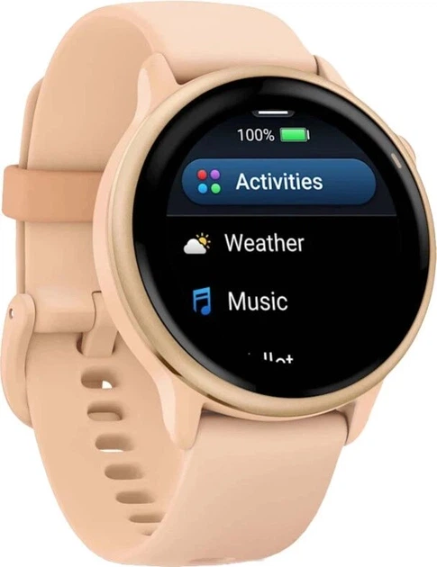 Смарт-часи Garmin Vivoactive 6 Металевий Pink Dawn with Pink Dawn Band (010-02985-03/43) Refurbished - Фото 7 Смарт-часи Garmin Vivoactive 6 Металевий Pink Dawn with Pink Dawn Band (010-02985-03/43) Refurbished - изображение 7