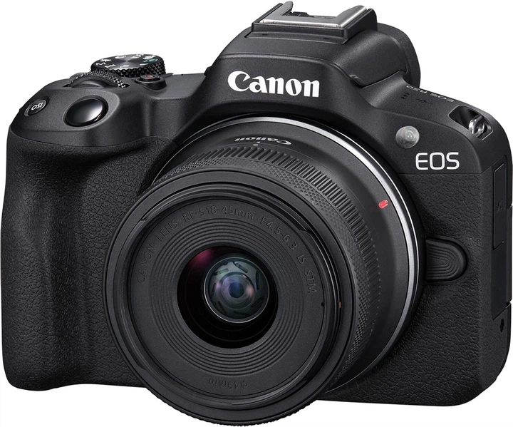 Фотоапарат Canon EOS R50 RF 18-45mm + RF55-210mm Black (5811C034AA) - Фото 3 Фотоапарат Canon EOS R50 RF 18-45mm + RF55-210mm Black (5811C034AA) - изображение 3