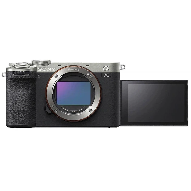Бездеркальний фотоапарат Sony Alpha a7C II body Silver (ILCE7CM2S) - изображение 3