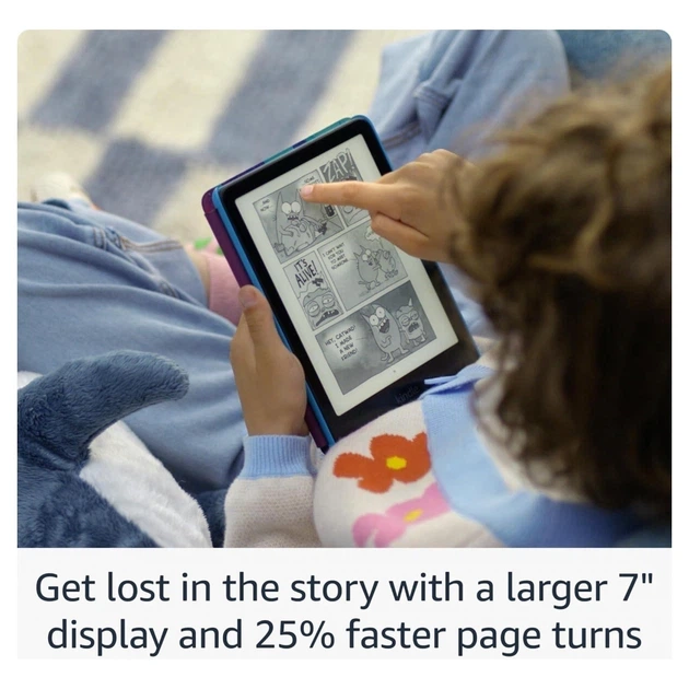 Електронна книга Amazon Kindle Paperwhite Kids 12th Gen. 2024 16GB Cyber City - изображение 4