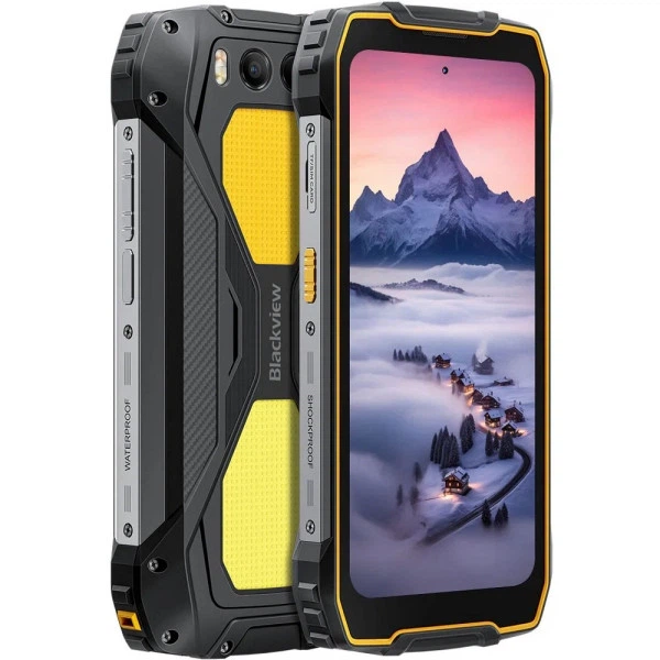 Смартфон Blackview BV7300 6.67'' HD+ 6GB/256GB MT6769V 15000mAh 50+20Мп IP69K Black-Yellow (BV7300Yelow) - Фото 2 Смартфон Blackview BV7300 6.67'' HD+ 6GB/256GB MT6769V 15000mAh 50+20Мп IP69K Black-Yellow (BV7300Yelow) - изображение 2