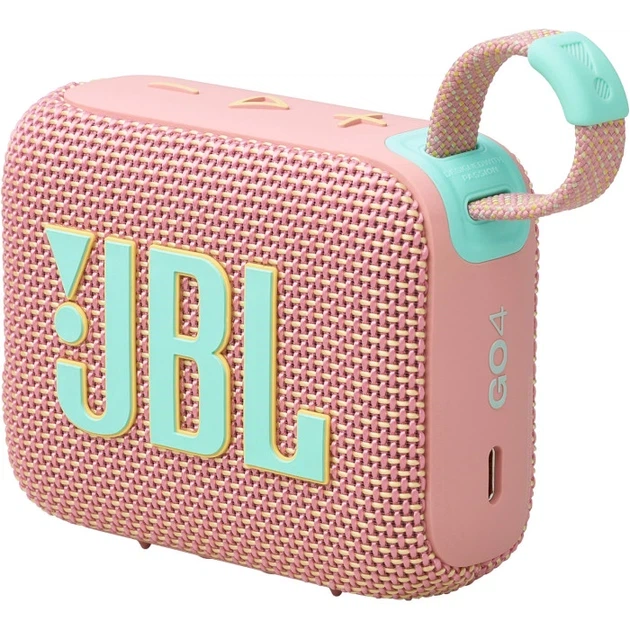 Портативна колонка JBL Go 4 Pink (JBLGO4PINK) - изображение 4