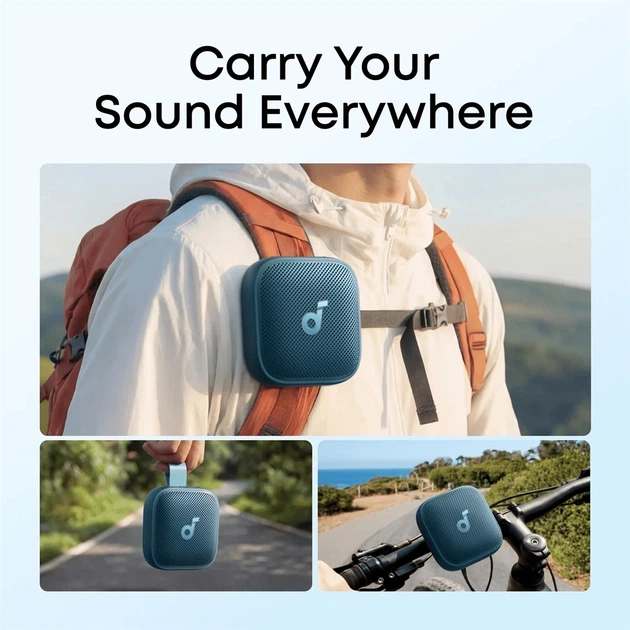 Акустична система Anker SoundCore Boom Go 3i Blue (D5103030) - Фото 2 Акустична система Anker SoundCore Boom Go 3i Blue (D5103030) - изображение 2