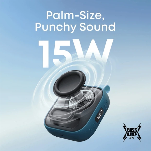 Акустична система Anker SoundCore Boom Go 3i Blue (D5103030) - Фото 3 Акустична система Anker SoundCore Boom Go 3i Blue (D5103030) - изображение 3