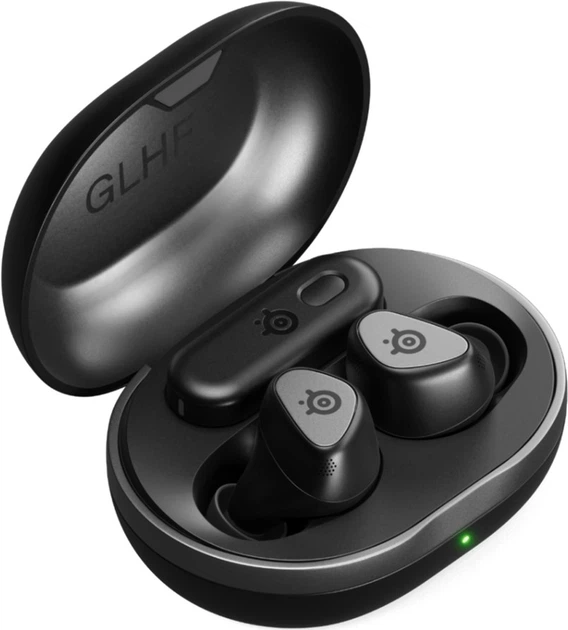 Навушники SteelSeries Arctis GameBuds Black (SS61680) - Фото 2 Навушники SteelSeries Arctis GameBuds Black (SS61680) - зображення 2
