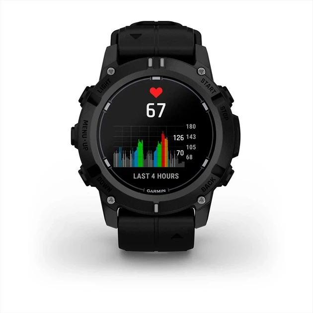 Смарт-годинник GARMIN Descent G2 Black with Black Silicone Band (010-02986-00, 010-02986-13) - изображение 4