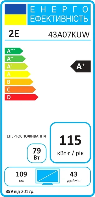 ТБ 2E 2E-43A07KUW - Фото 2 ТБ 2E 2E-43A07KUW - изображение 2