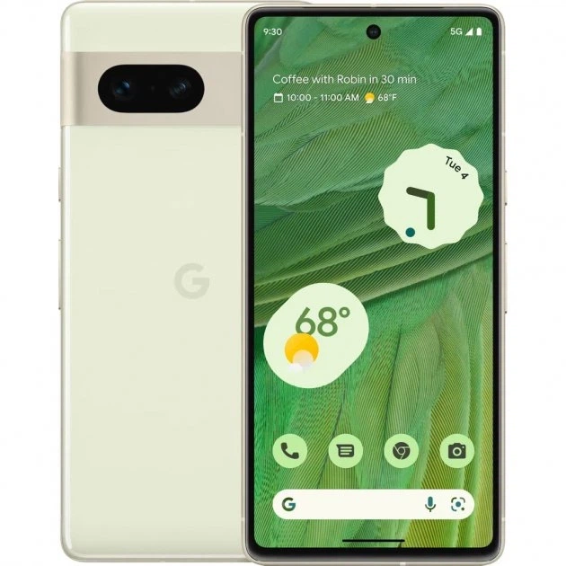 Смартфон Google Pixel 7 8/128GB Lemongrass - Фото 1 Смартфон Google Pixel 7 8/128GB Lemongrass - изображение 1