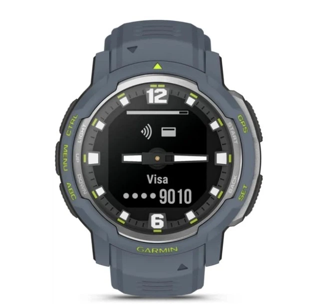 Смарт-годинник GARMIN Instinct Crossover Standard Edition Blue Granite (010-02730-14/04) - зображення 5
