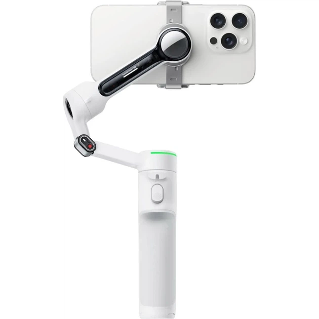 Стабілізатор відеозйомки Insta360 Flow 2 Pro White (CINSABQB-W) - Фото 3 Стабілізатор відеозйомки Insta360 Flow 2 Pro White (CINSABQB-W) - изображение 3