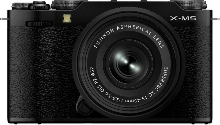 Фотоапарат Fujifilm X-M5 kit XC 15-45mm f/3.5-5.6 OIS PZ (Black) - Фото 1 Фотоапарат Fujifilm X-M5 kit XC 15-45mm f/3.5-5.6 OIS PZ (Black) - зображення 1