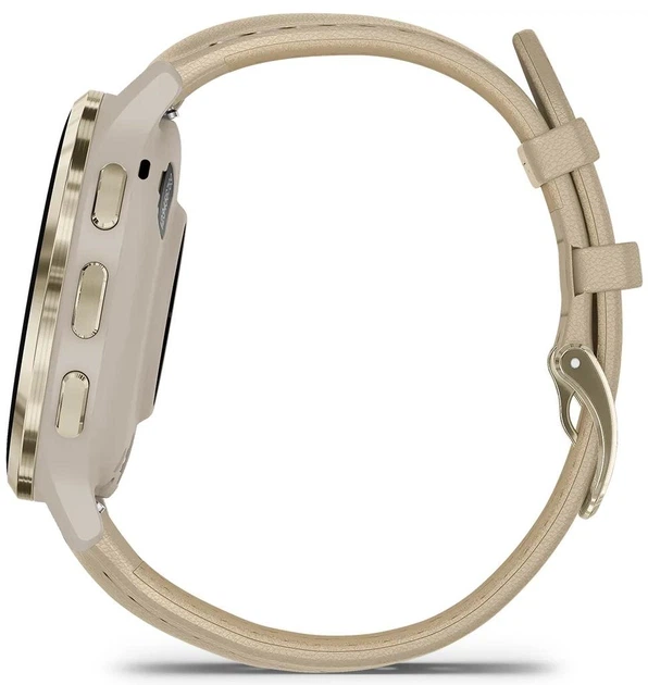Смарт-годинник GARMIN Venu 3S Soft Gold S. Steel Bezel w. French Gray Case and Leather Band (010-02785-55) - Фото 8 Смарт-годинник GARMIN Venu 3S Soft Gold S. Steel Bezel w. French Gray Case and Leather Band (010-02785-55) - изображение 8