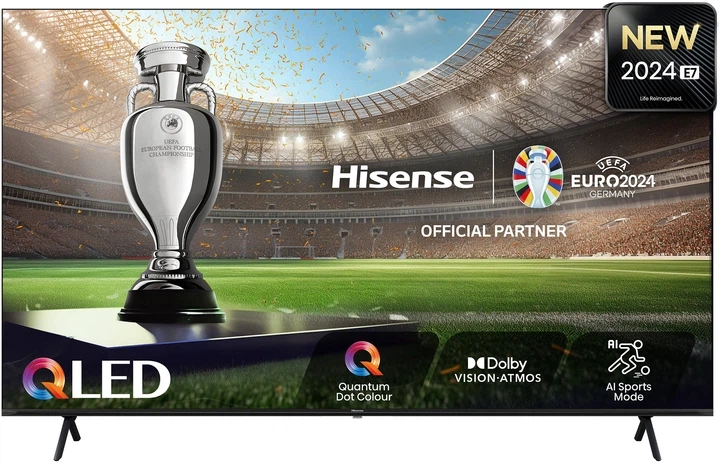 Телевізор Hisense QLED 65" 65E7NQ - изображение 3