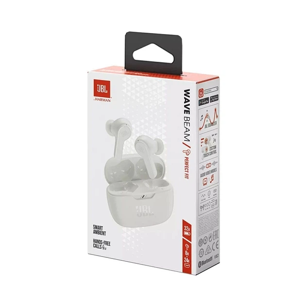 Навушники JBL Wave Beam White (JBLWBEAMWHT) - зображення 2